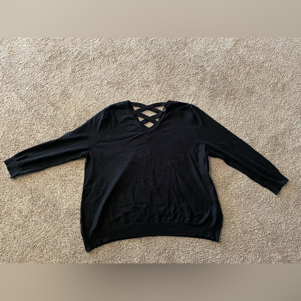Back Detail Sweater